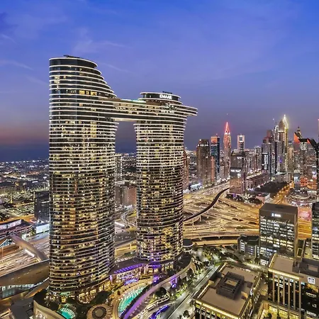 First Class 2Br With Full Dubai Skyline & Sea View Exterior photo