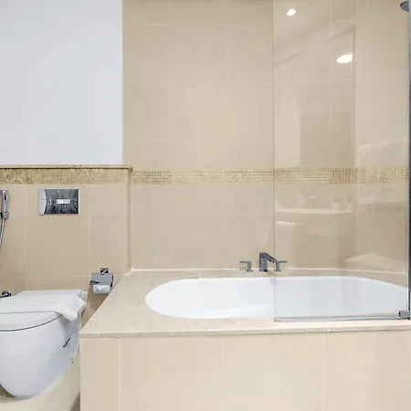 First Class 2Br With Full Dubai Skyline & Sea View Exterior photo